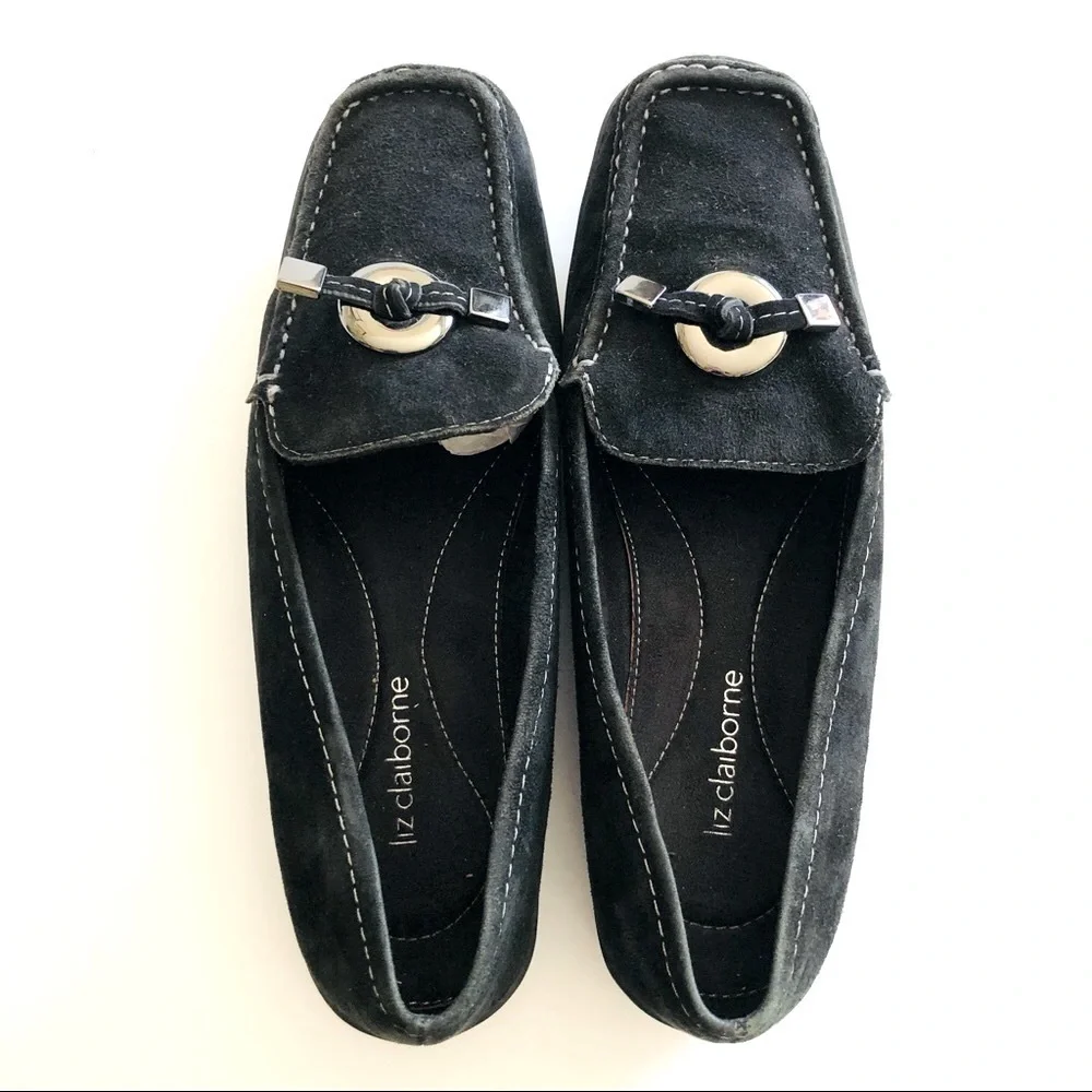 Liz Claiborne Africa 2 Suede Moccasins